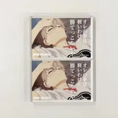 土日限定お値下げ中！！【WIND BREAKER】 アクリルブロック 兎耳山丁子