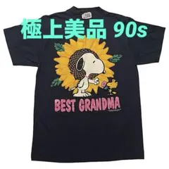 極上美品 90s スヌーピー×ウッドストック Tシャツ ビンテージ USA製