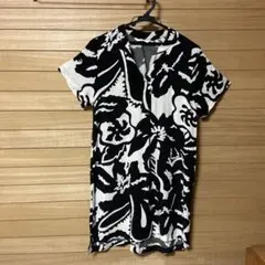 H&M 半袖花柄ワンピース