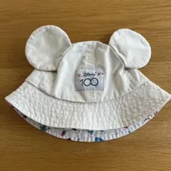 Disney 100 ミッキーマウス耳付き帽子