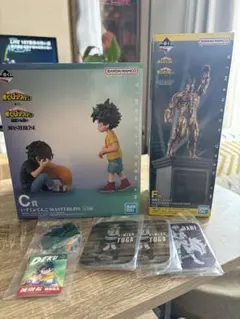 ヒロアカ一番くじ　C賞F賞　いずく&てんこ　銅オールマイト　フィギュア