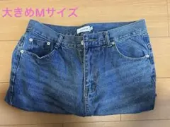 【パンツ】デニム Mサイズ 大きめサイズ