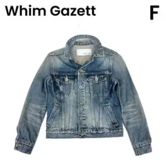 Whim Gazette デニムジャケット Whim Gazette｜【15th Anniversary】Gジャン | Rakuten Fashion