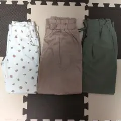 キッズ長ズボン　3本セット　130