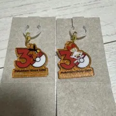 ポケチャーム30周年ロゴマスコット ポカブ ヒバニー