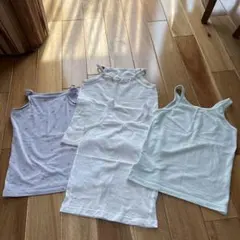 女の子向けキャミソール4枚セット