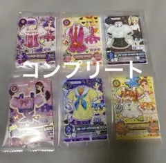 未開封　コンプ　アイカツ！カード　復刻 セブンイレブンキャンペーン 6枚セット