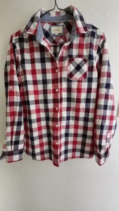 チェック柄シャツ 長袖