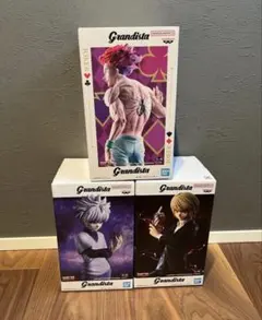 ハンターハンター grandista フィギュア ヒソカ キルア クラピカ