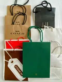 ブランドショップ袋セット9枚