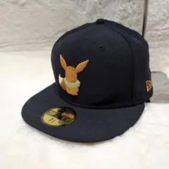 【ポケセン限定】NEWERA × Pokémonコラボキーホルダー イーブイ 新品タグ付】ポケモン NEW ERA コラボ キャップキーホルダー