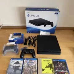 PlayStation 4 Slim 本体 ソフト10本 外付けHDDセット - メルカリ