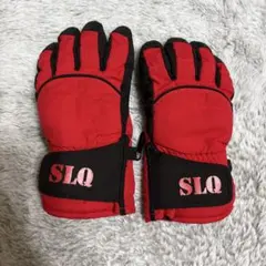 SLQ スノーグローブ サイズ140 レッド/ブラック