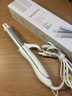 【美品中古】SALONIA 2WAY ストレート & カールアイロン 32mm