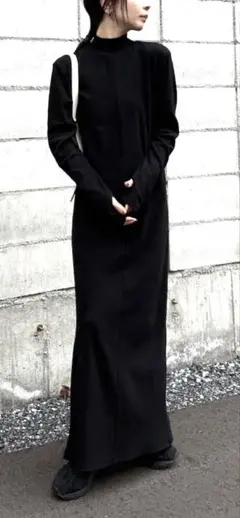 セレクトモカ by SON フィンガースリーブプチハイリブワンピース