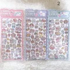 Candy Gem 2 キャンディジェムシール 3枚セット