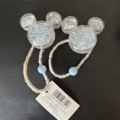 未使用は品シミあり　東京ディズニーリゾート限定ミッキーヘアゴム 2個セット