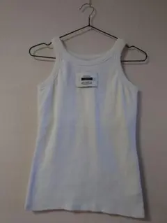 ameri　アメリ　DOUBLE TAG TANK TOP　白系　タンクトップのサムネイル