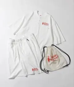 SAUVENIR/サウベニア 別注 KANNAIGI 裏毛/館内着/セットアップ