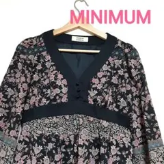 【ミニマムミニマム】MINIMUM MINIMUM ワンピース レディース七分袖のサムネイル