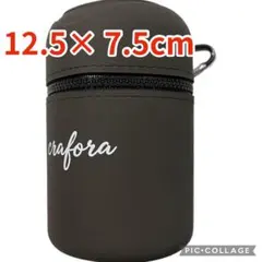 ❣️大特価❣️ シリコンマルチケース 黒 カラビナ付 携帯ゴミ箱 おやつのサムネイル