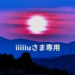 iiiiiuさま専用
