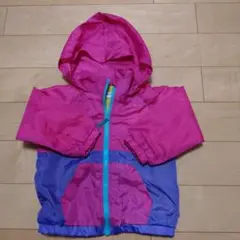 薄手ピンク紫2色ジャンパー　90cm