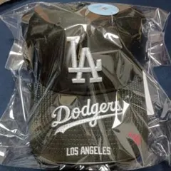 ニューエラ MLB 開幕戦 ドジャース キャップ BLACK
