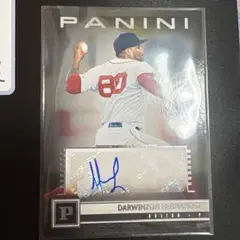 Panini 헤르난데스 소프트뱅크 재적 친필 사인 카드