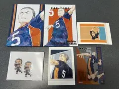 ハイキュー!! ダイカットステッカー ミニサイズ 田中龍之介