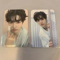 ZB1 BLUE PARADISE 指包帯　ぴえん　トレカ　ハオ