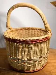 カゴバスケット　丸型