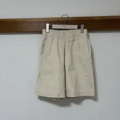 GU ショートパンツ 古着系 ベージュ