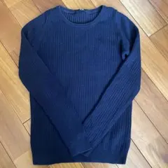 ユニクロ　コットンニットトップス