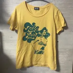 HYSTERIC GLAMOUR Tシャツ イエロー ギャル　y2k ぴちTのサムネイル