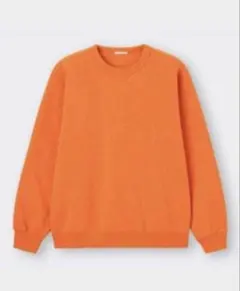 GU スウェットプルオーバー オレンジ