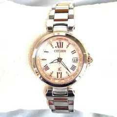 美品❣クロスシーxC H240 ペールピンク文字盤　ハッピーフライト　稼働