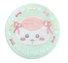 ちいかわ 刺繍缶バッジ2 くりまんじゅう