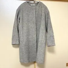 【JOURNAL STANDARD】グレー系 ロングコート レディース モヘヤ