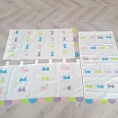 ニトリ カラーボックス用 のれん 3枚セット