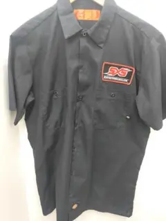 Dickies SXS ワークシャツ 半袖 ブラック Mのサムネイル