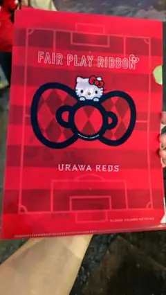 浦和レッズ×キティ　クリアファイル