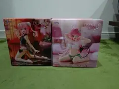 TAITO Desktop Cute ナナ & ララ フィギュアセット