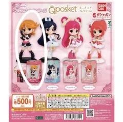 Qposketミニチュアコレクション　プリキュア　キュアブラック　 ガチャガチャ