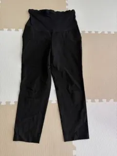黒 ハイウエスト マタニティパンツ　ユニクロ