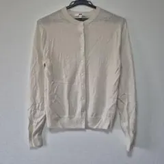 UNIQLO アイボリー 長袖カーディガン S