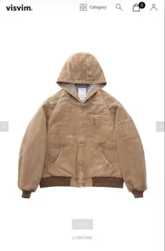 visvim 26FW COOPER HOODIE F.Z. JKT 3番のサムネイル