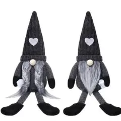 クリスマス トムテ ノーム 北欧 人形 足ぶら 2個セット