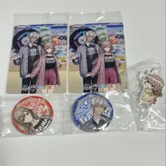 にじさんじ くら寿司コラボ メイフ カード＆缶バッジ