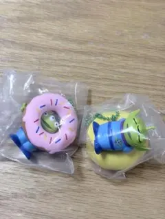 リトルグリーンメン　だいすきフード ガチャガチャ　セット売り